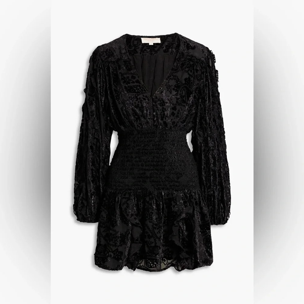 Rococo Sand Sade Dress in Black - Picture 5 of 9